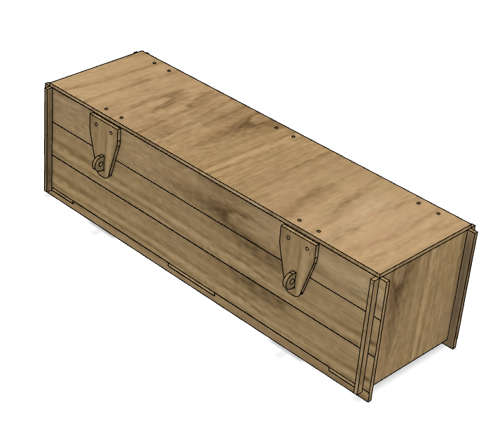 Krabice na vino CAD 2