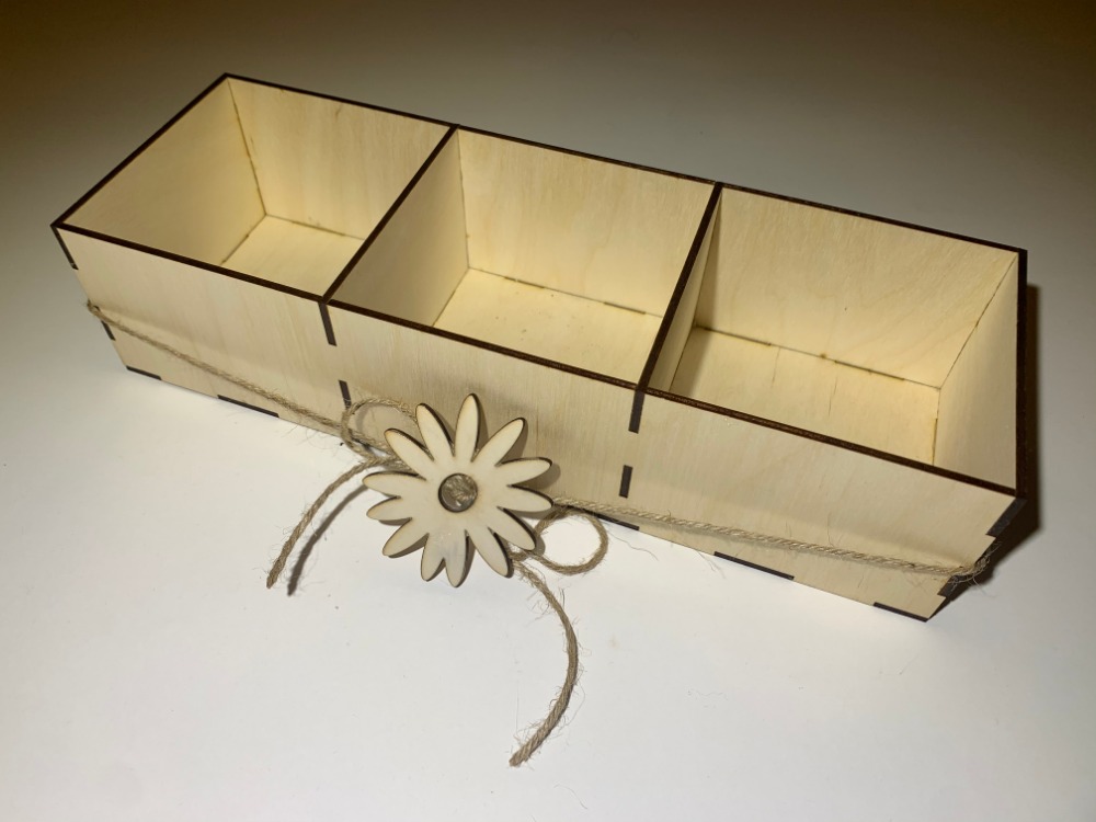 Truhlik na kvetinacky 30x10x7cm